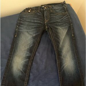 True Religion Pants and the reason why I’m selling is because they don’t fit me.